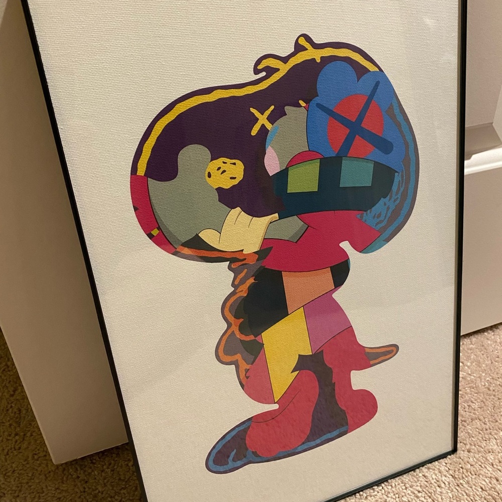 COPY - KAWS Isolation Tower Canvas Print